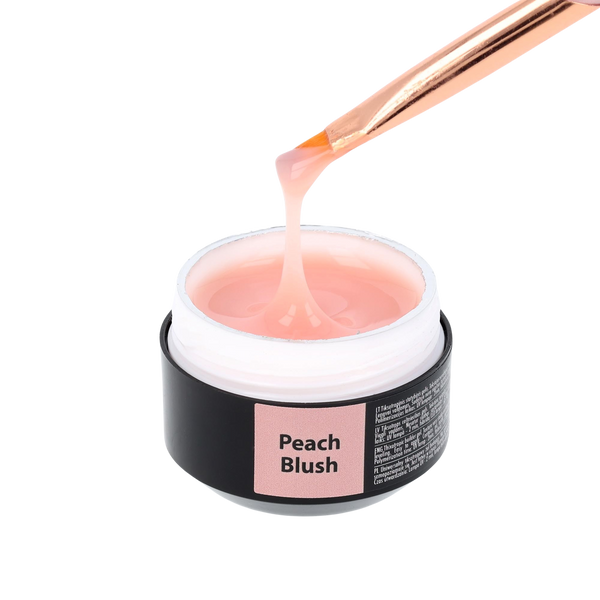 Statybinis gelis Easy Fluid "Sincero Salon", Peach Blush, 15ml