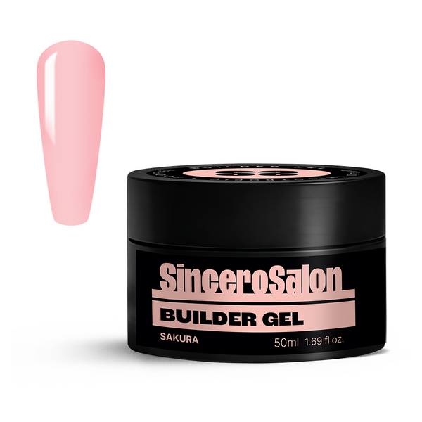 Statybinis gelis "Sincero Salon", Sakura, 50ml
