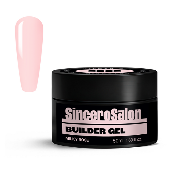 Statybinis gelis "Sincero Salon", Milky Rose, 50ml