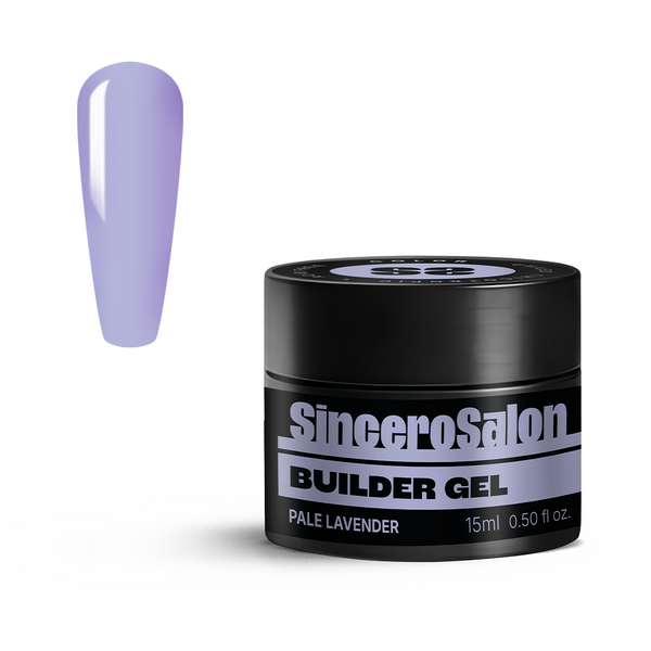 Statybinis gelis Color "Sincero Salon", Pale Lavender, 15ml