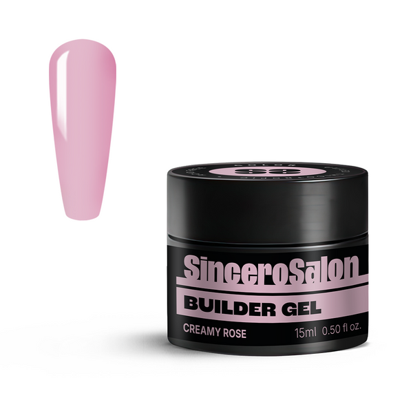 Statybinis gelis Color "Sincero Salon", Creamy Rose, 15ml