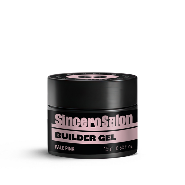Statybinis gelis Easy Fluid "Sincero Salon", Pale Pink, 15ml