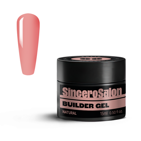 Statybinis gelis Solid "Sincero Salon", Natural , 15ml