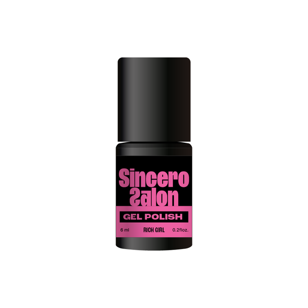 Gelinis nagų lakas "Sincero Salon", 6ml, RICH GIRL, 765