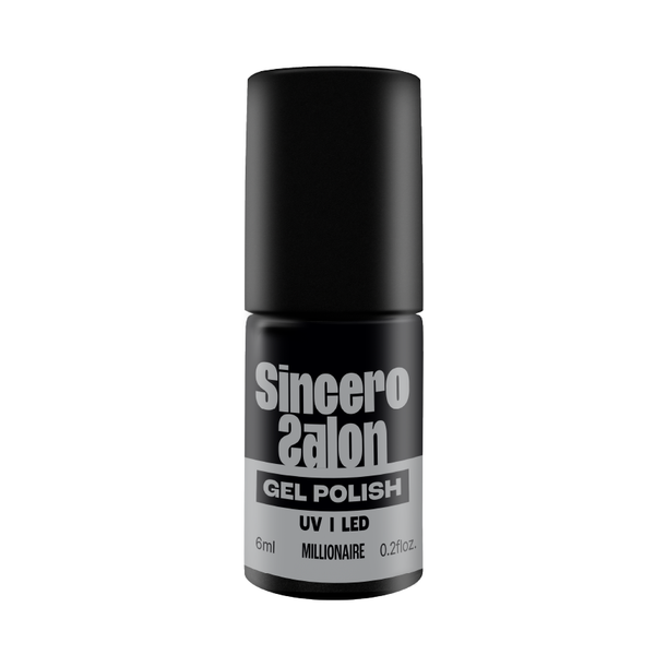 Gelinis nagų lakas "Sincero Salon", 6ml, MILLIONAIRE, 772