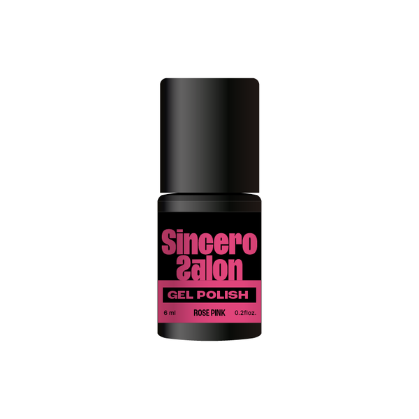 Gelinis nagų lakas "Sincero Salon", 6ml, ROSE PINK, 925