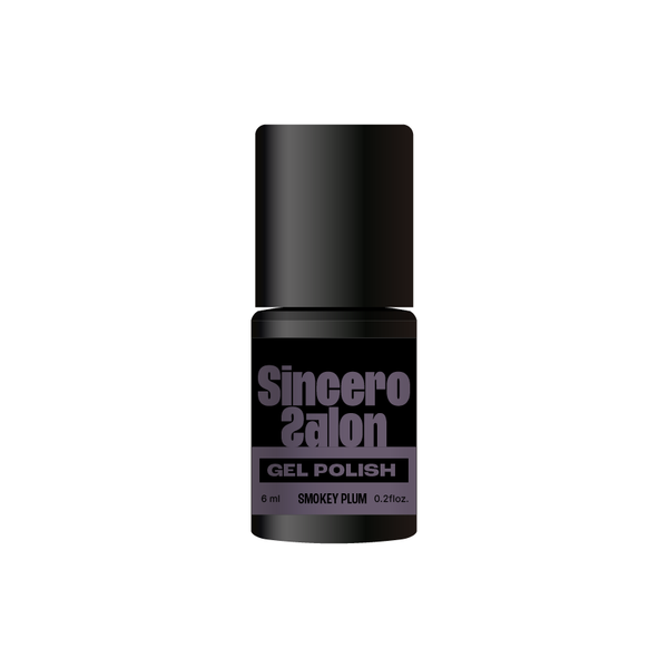Gelinis nagų lakas "Sincero Salon", 6ml, SMOKEY PLUM, 991