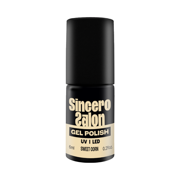 Gelinis nagų lakas "Sincero Salon", 6ml, SWEET CORN, 739