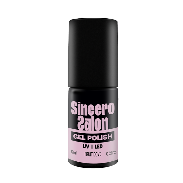Gelinis nagų lakas "Sincero Salon", 6ml, FRUIT DOVE, 838
