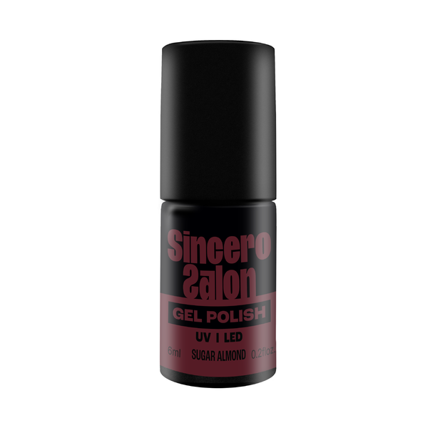 Gelinis nagų lakas "Sincero Salon", 6ml, SUGAR ALMOND, 845