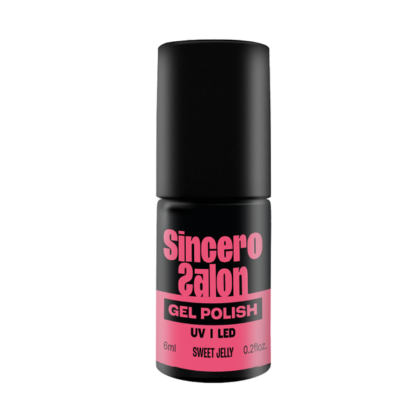 Gelinis nagų lakas "Sincero Salon", 6 ml, SWEET JELLY, 4492