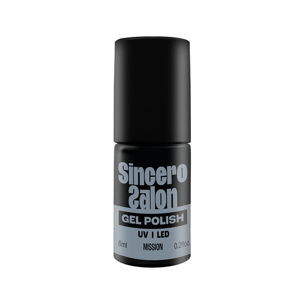 Gelinis nagų lakas "Sincero Salon", 6 ml, MISSION, 6229