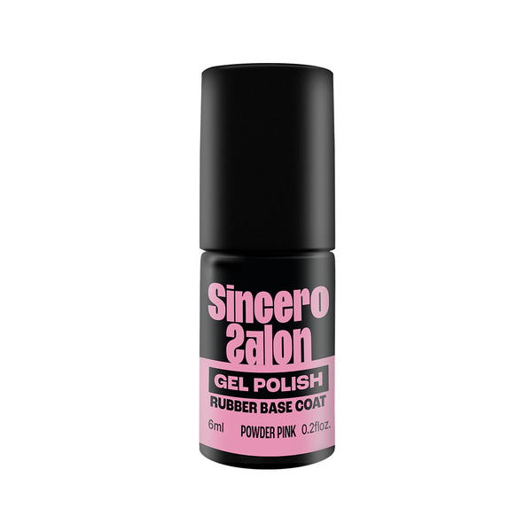 Rubber bazė "Sincero Salon", Powder pink, 6ml