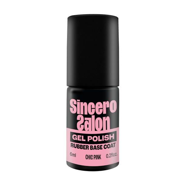 Rubber bazė "Sincero Salon", Chic pink, 6ml