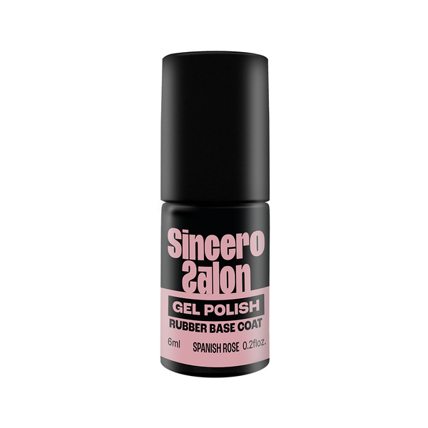 Rubber bazė "Sincero Salon", Spanish rose, 6ml