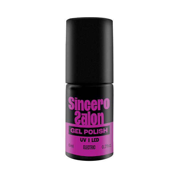 Gelinis nagų lakas "Sincero Salon", 6 ml, Electric, 3548