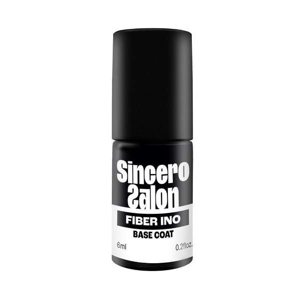 Gelinio lako pagrindas "Sincero Salon“ Fiber INO, 6ml