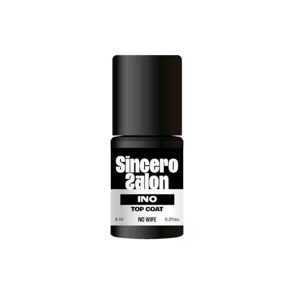 Gelinio nagų lako viršutinis sluoksnis "Sincero Salon" Super Shiny INO, 6ml