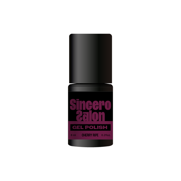 Gelinis nagų lakas "Sincero Salon", 6ml, Cherry Ripe, 1406