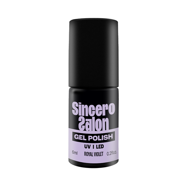 Gelinis nagų lakas "Sincero Salon", 6ml, Royal Violet, 2861