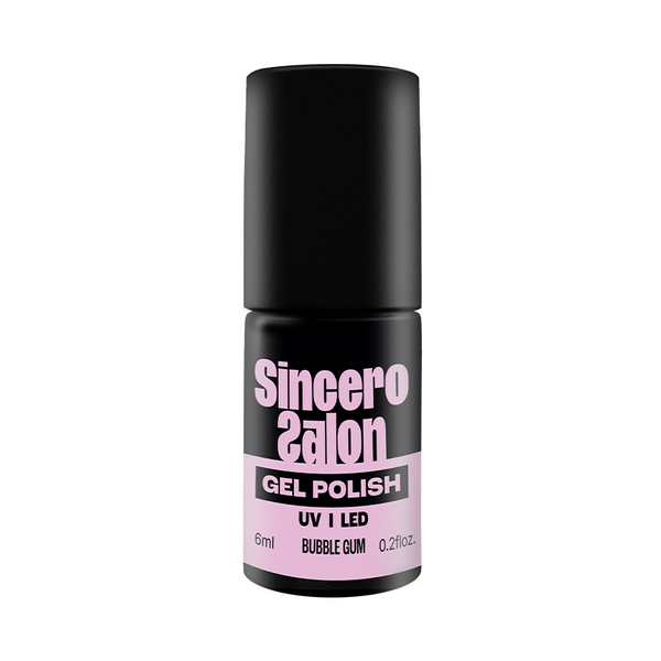 Gelinis nagų lakas "Sincero Salon", 6ml, Bubble Gum, 2915
