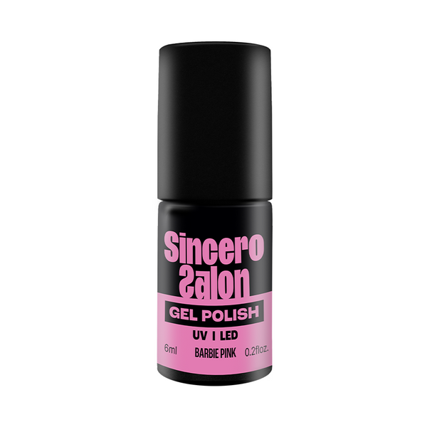 Gelinis nagų lakas "Sincero Salon", 6ml, Barbie Pink, 2939