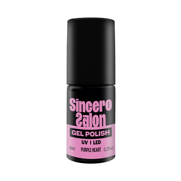 Gelinis nagų lakas "Sincero Salon", 6ml, Purple Heart, 2953