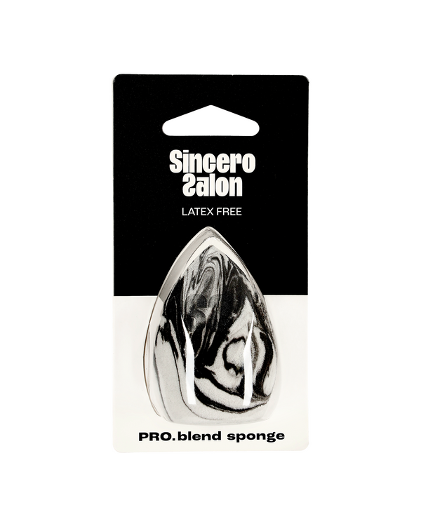 Makiažo kempinėlė "Sincero salon" Pro blend, marmuro spalva 1 vnt.