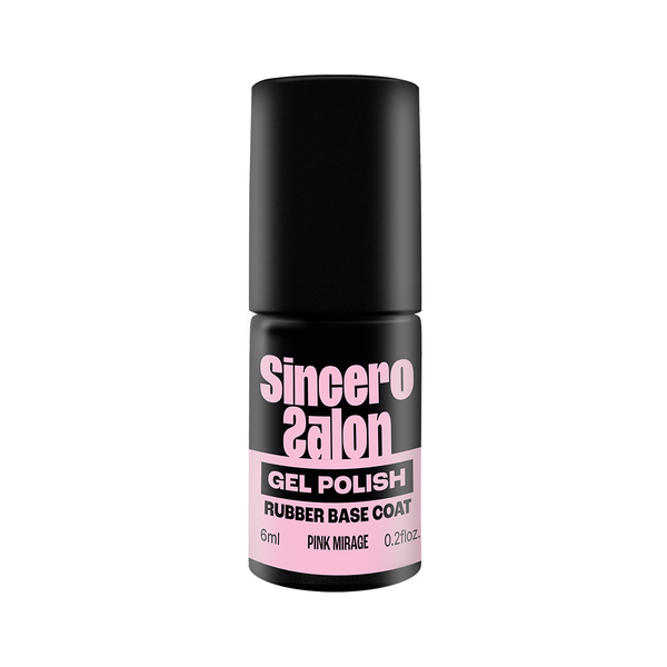 Rubber bazė "Sincero Salon", Pink Mirage, 6 ml