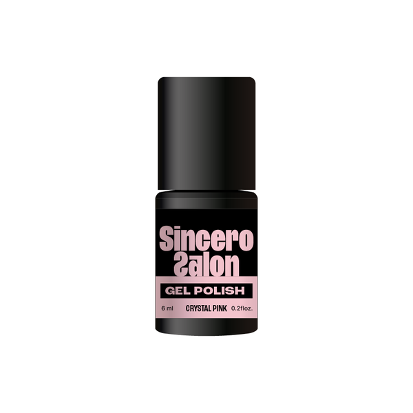 Gelinis nagų lakas "Sincero Salon", 6ml, CRYSTAL PINK, 697