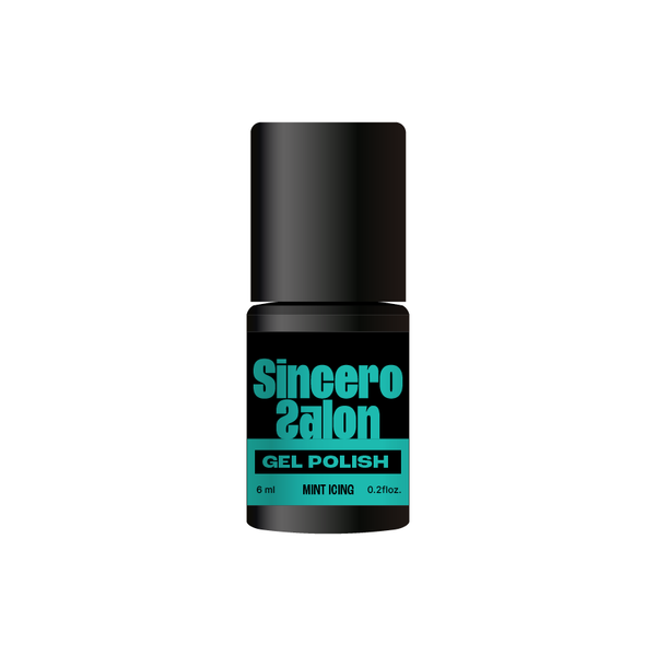 Gelinis nagų lakas "Sincero Salon", 6ml, MINT ICING, 018