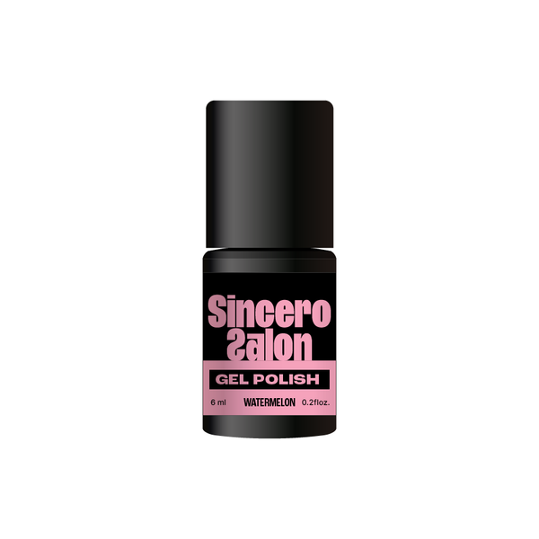 Gelinis nagų lakas "Sincero Salon", 6ml, WATERMELON, 739
