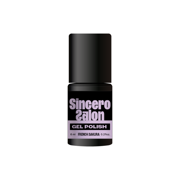 Gelinis nagų lakas "Sincero Salon", 6 ml, FRENCH SAKURA, 6168