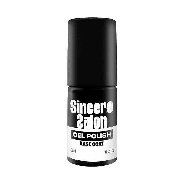Gelinio nagų lako pagrindas "Sincero Salon", Base Coat, 6ml