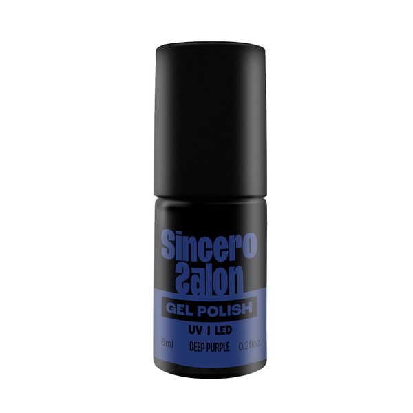 Gelinis nagų lakas "Sincero Salon", 6ml, DEEP PURPLE, 701