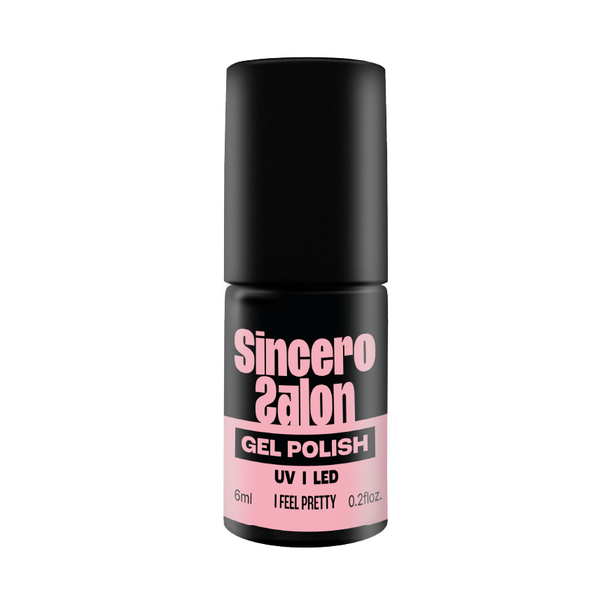 Gelinis nagų lakas "Sincero Salon", 6ml, I FEEL PRETTY, 011