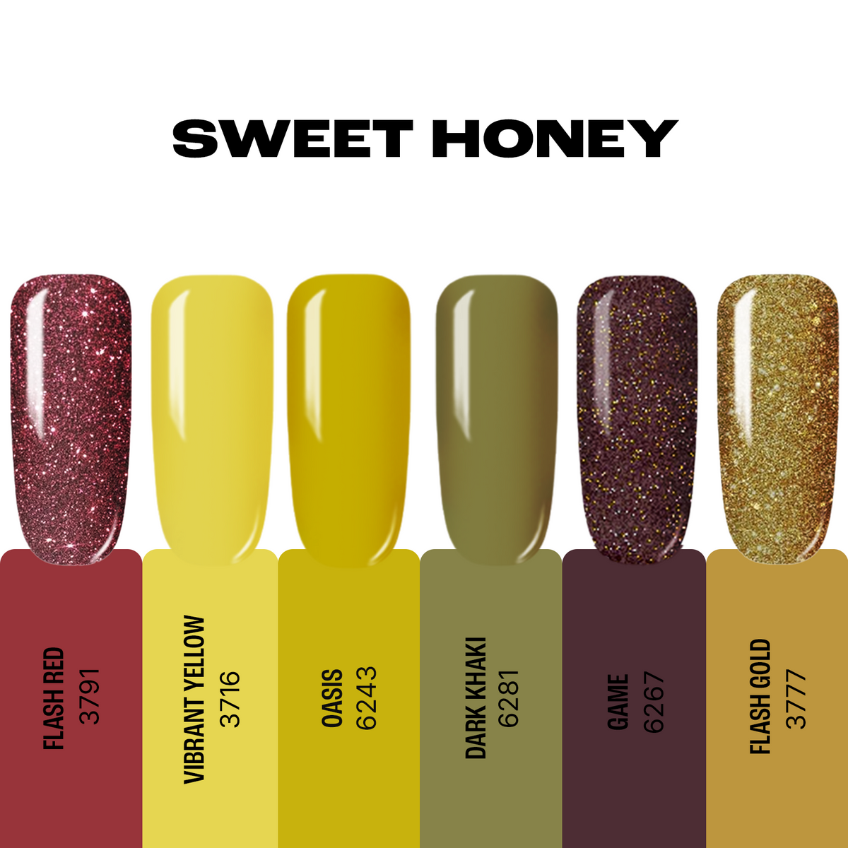 戯画　 SWEET collection Rudens paletė