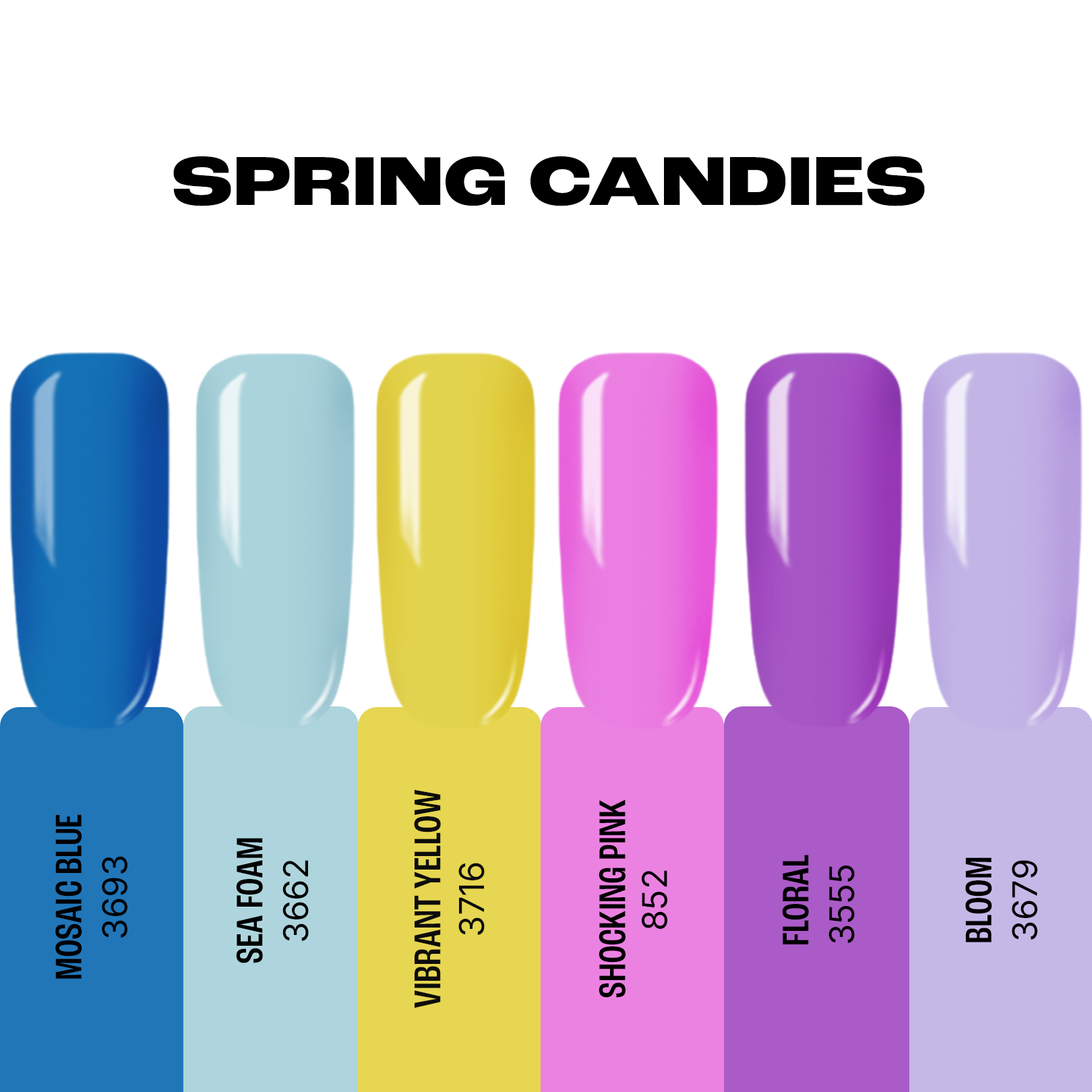 Gelinio nagų lako rinkinys 