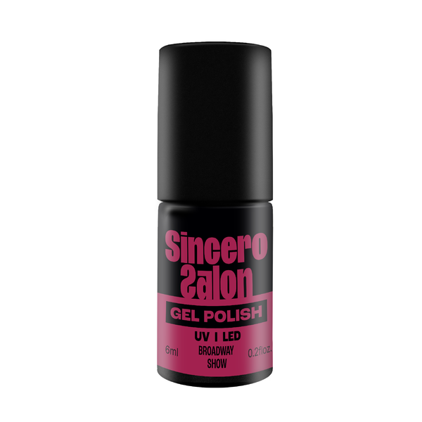 Gelinis nagų lakas "Sincero Salon", 6ml, BROADWAY SHOW, 680