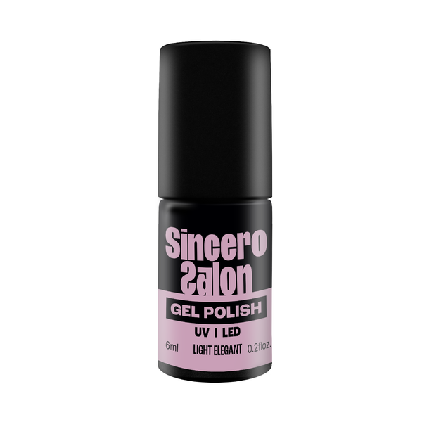 Gelinis nagų lakas "Sincero Salon", 6ml, LIGHT ELEGANT, 984