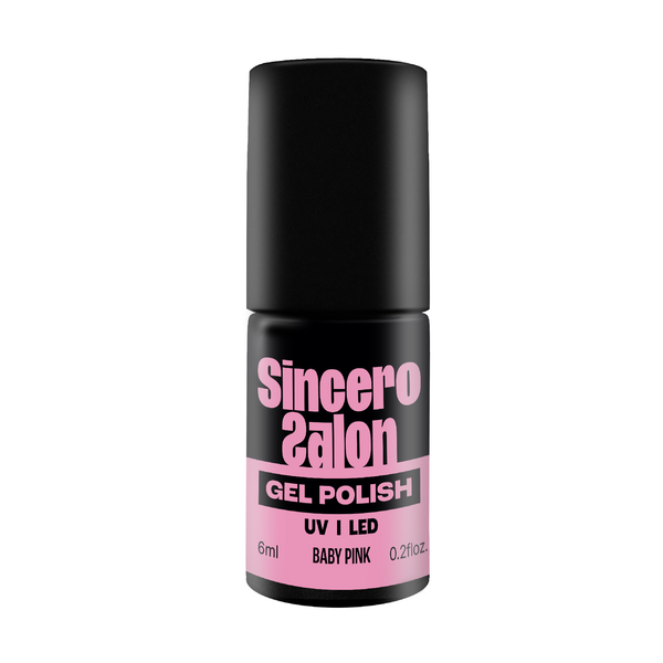 Gelinis nagų lakas "Sincero Salon", 6ml, BABY PINK, 746