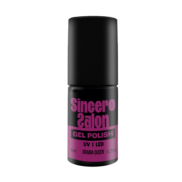 Gelinis nagų lakas "Sincero Salon", 6ml, Drama Queen, 2908