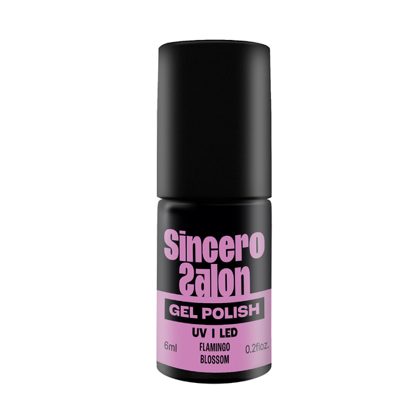 Gelinis nagų lakas "Sincero Salon", 6ml, Flamingo Blossom, 2946