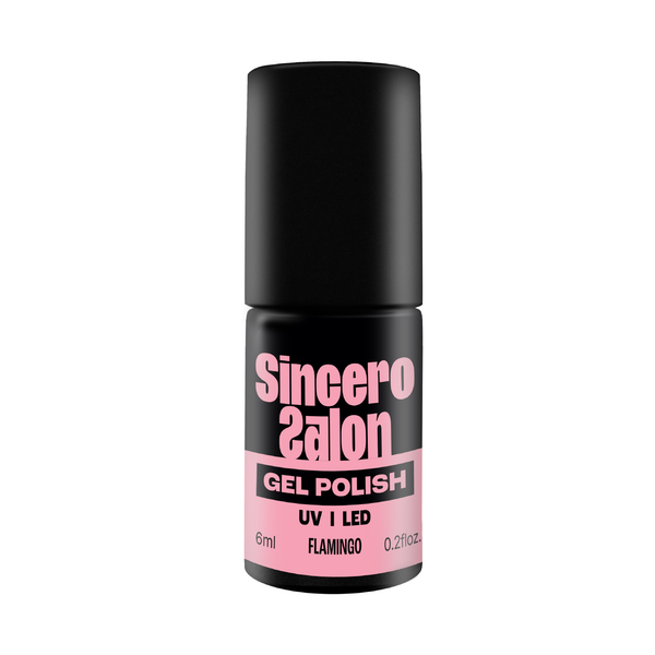 Gelinis nagų lakas "Sincero Salon", 6ml, FLAMINGO, 784