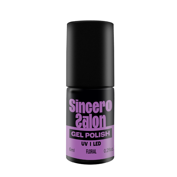 Gelinis nagų lakas "Sincero Salon", 6 ml, Floral, 3555