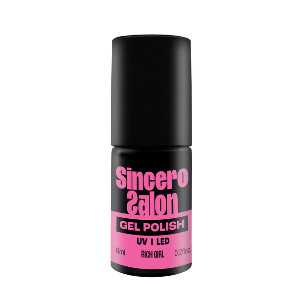 Gelinis nagų lakas "Sincero Salon", 6ml, RICH GIRL, 765