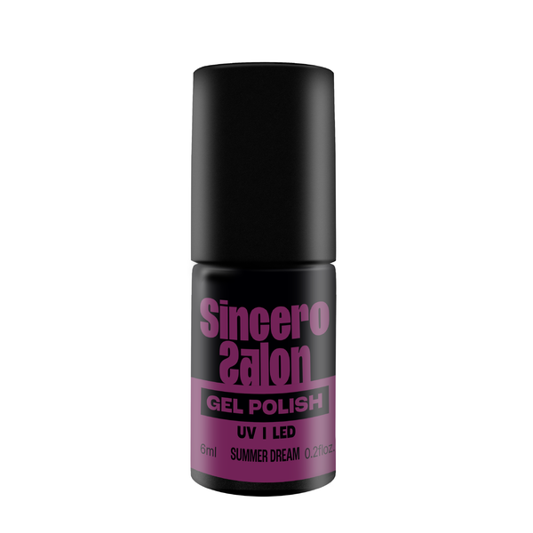 Gelinis nagų lakas "Sincero Salon", 6ml, SUMMER DREAM, 802