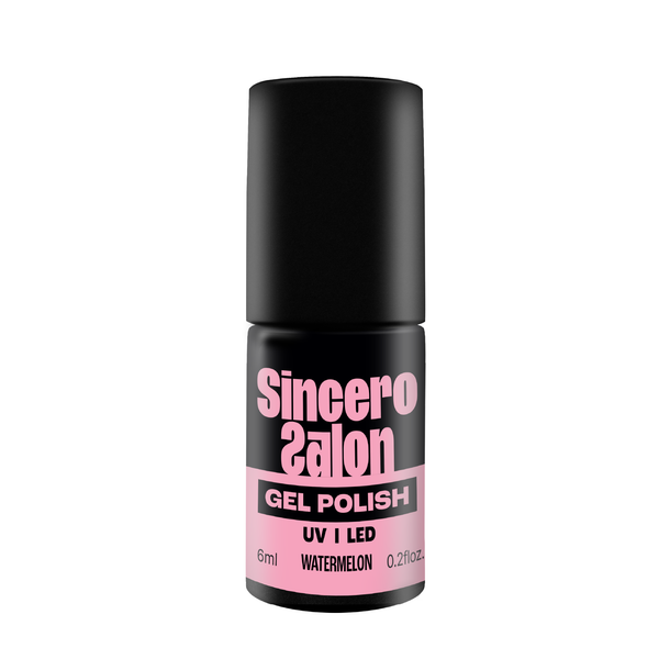 Gelinis nagų lakas "Sincero Salon", 6ml, WATERMELON, 739