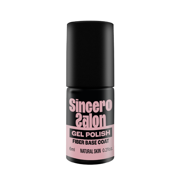 Stiklo pluošto gelinio nagų lako pagrindas "Sincero Salon" Fiber Glass, 6 ml