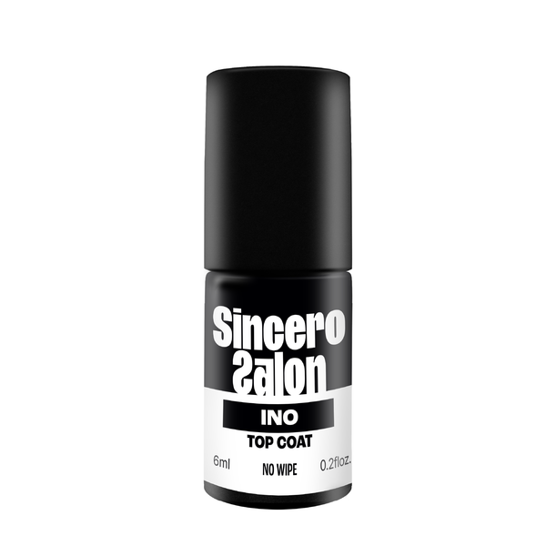 Gelinio nagų lako viršutinis sluoksnis "Sincero Salon" Super Shiny INO, 6ml